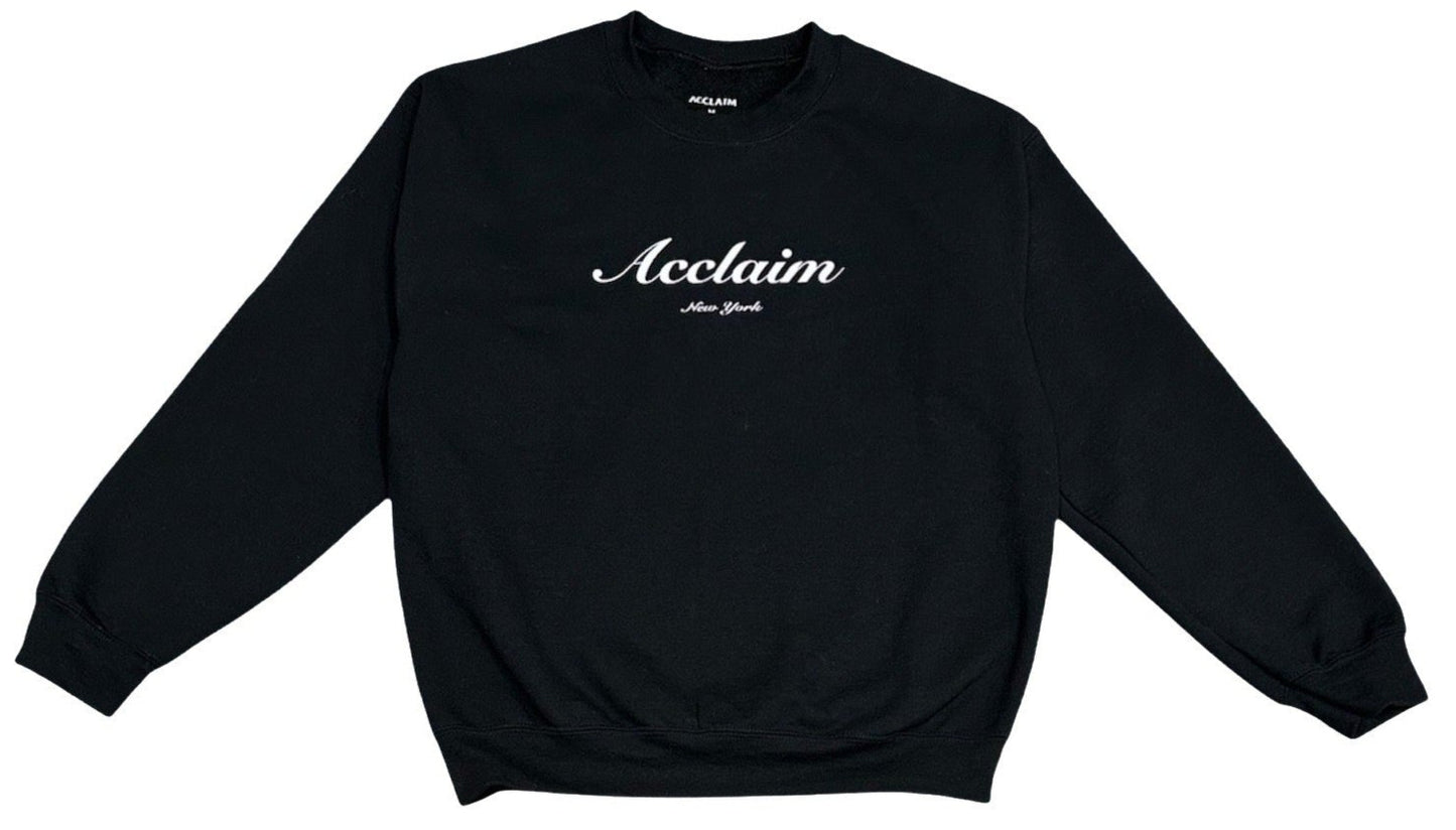 Acclaim New York Script Crewneck Sweatshirt
