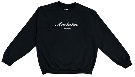 Acclaim New York Script Crewneck Sweatshirt